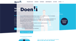 Desktop Screenshot of doenuitzend.nl